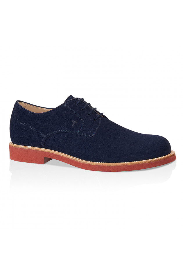 Tod's Schnürschuh aus Leder in Navy