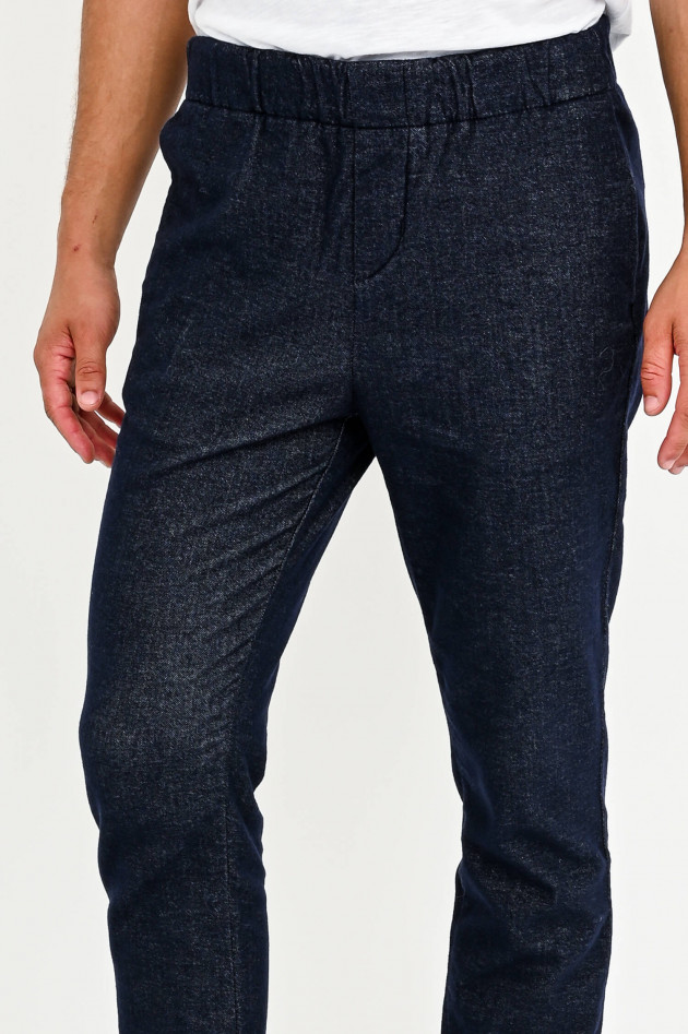 Seven for all Mankind Hose in Jeans-Optik in Dunkelblau