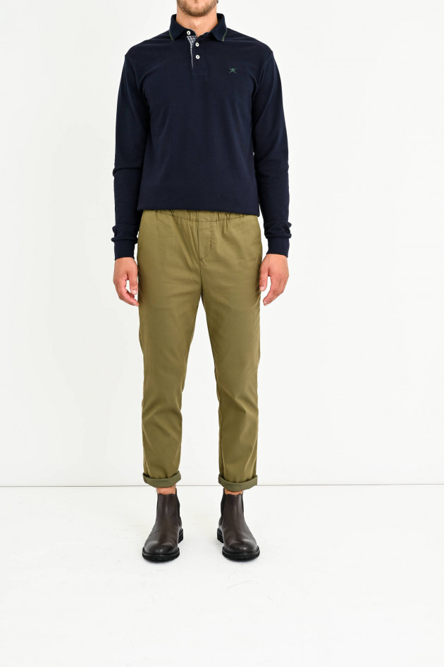 Seven for all Mankind Jogger Chino in Oliv