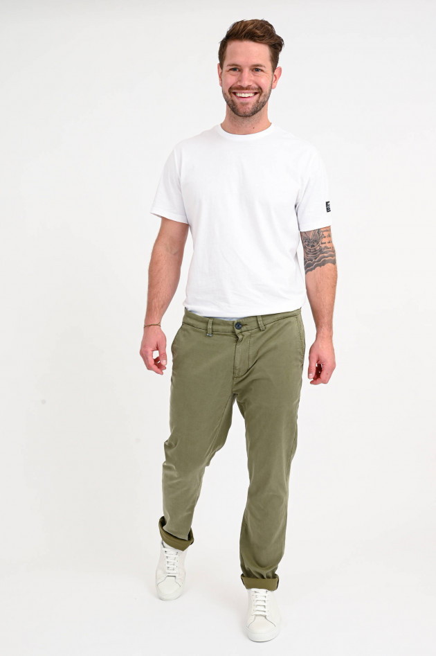 Seven for all Mankind Hose SLIMMY CHINO TAPERED in Oliv