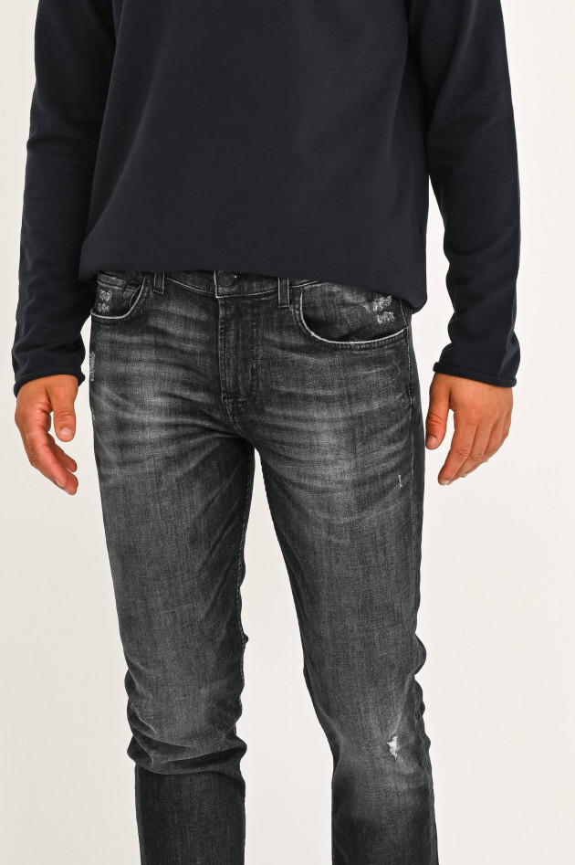 Seven for all Mankind Jeans SLIMMY TAPERED in Anthrazit