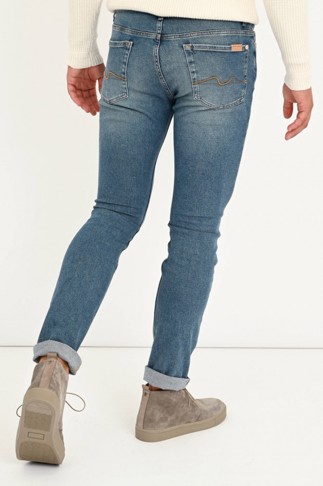 Seven for all Mankind Jeans RONNIE in Mittelblau