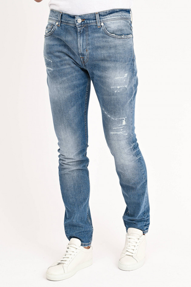 Seven for all Mankind Used Jeans PAXTYN in Mittelblau