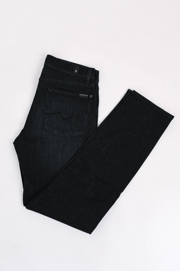 Seven for all Mankind Jeans SLIMMY LUXE AGELESS in Schwarz