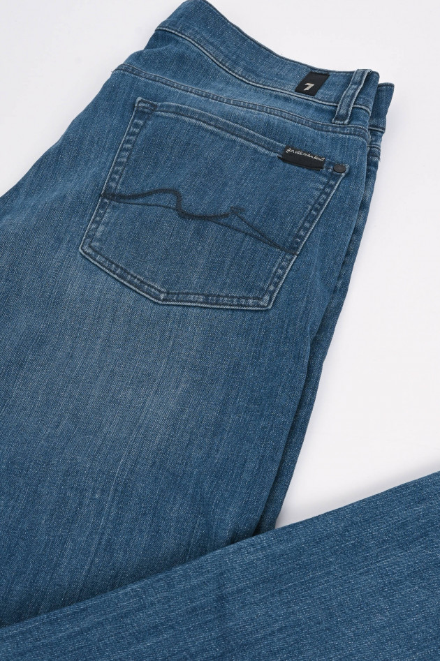 Seven for all Mankind Jeans SLIMMY LUXE in Mittelblau