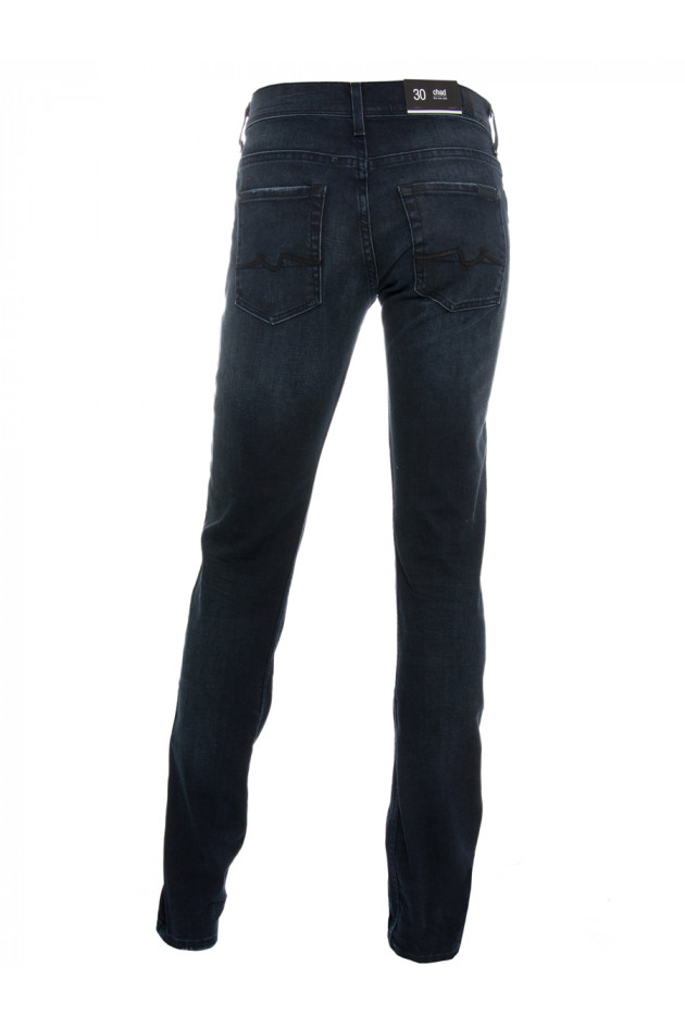 Seven for all Mankind Jeans Chad in Used Blau
