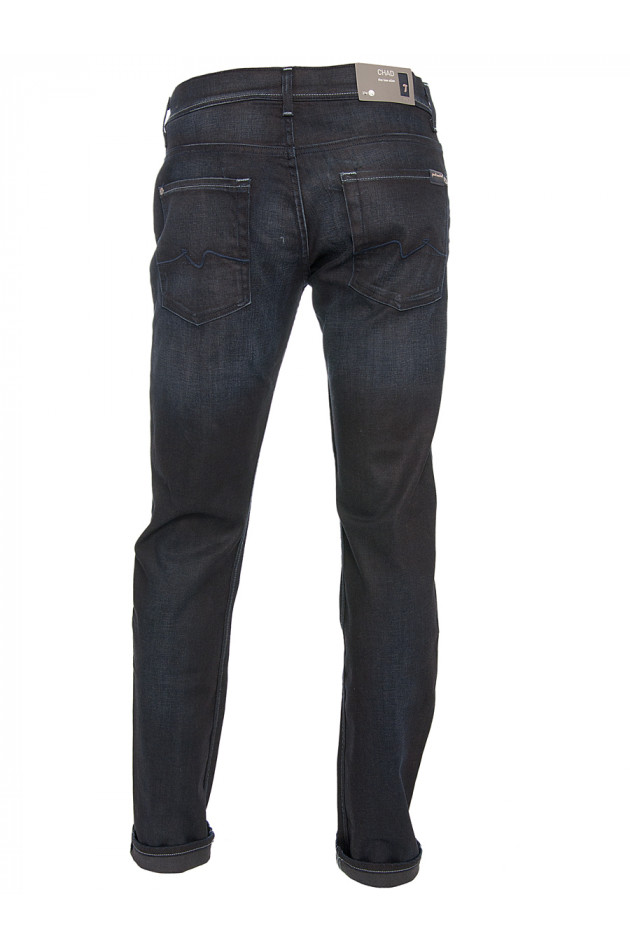 Seven for all mankind  Jeans CHAD Low Slim Blackblu