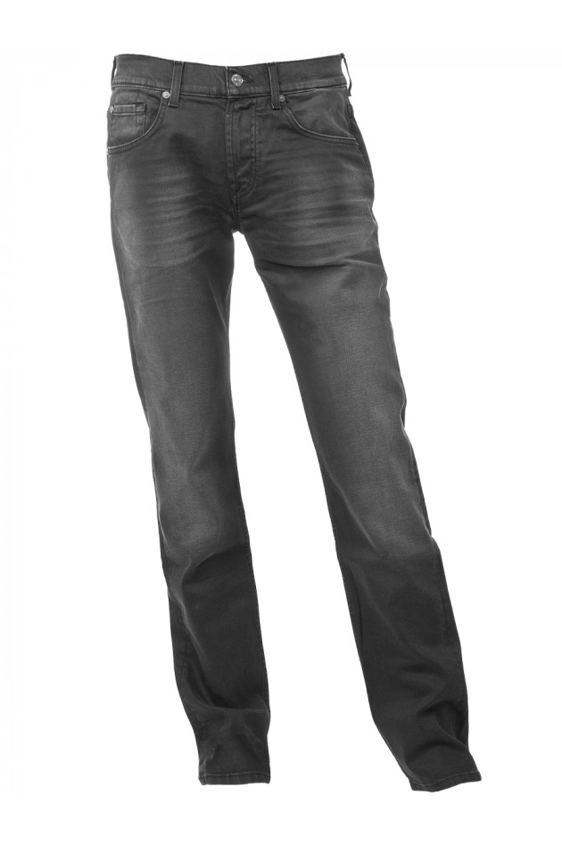 Seven for all Mankind Jeans the Straight Schwarz