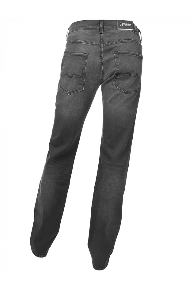 Seven for all Mankind Jeans the Straight Schwarz