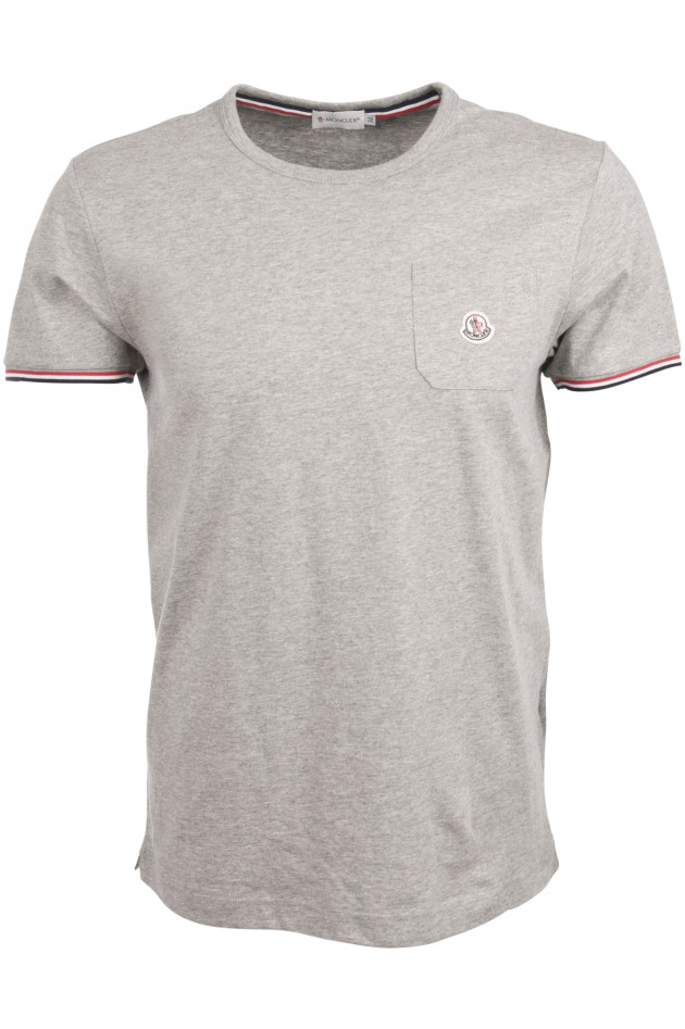 Moncler Shirt in Hellgrau