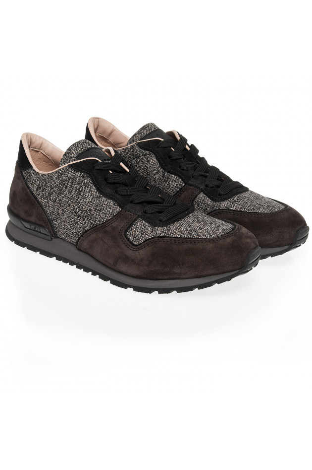 Tod's Sneaker in Braun/Antra