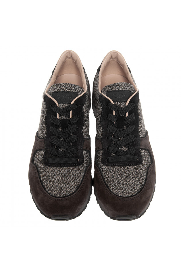 Tod's Sneaker in Braun/Antra
