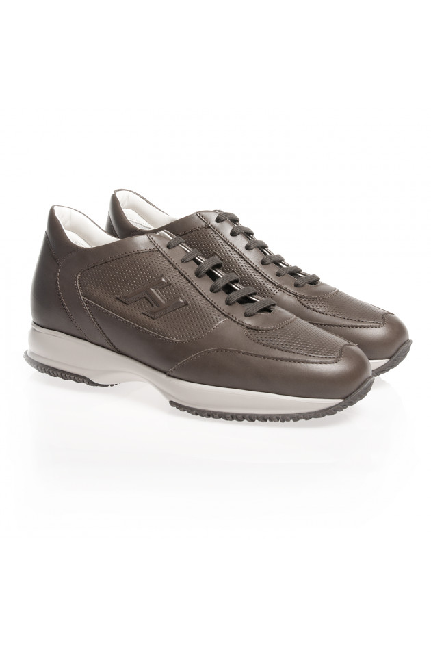 Hogan Sneaker INTERAKTIV in Dunkelbraun