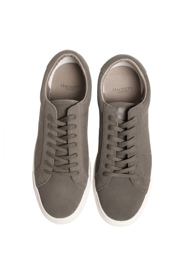 Hackett London Sneakers in Dunkelbraun