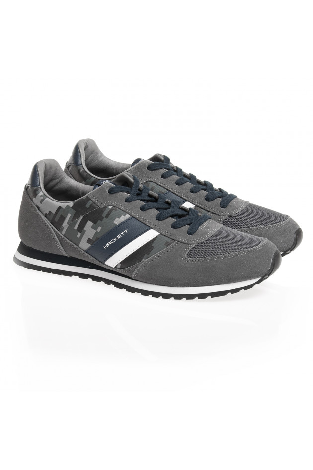 Hackett London Sneakers in Grau