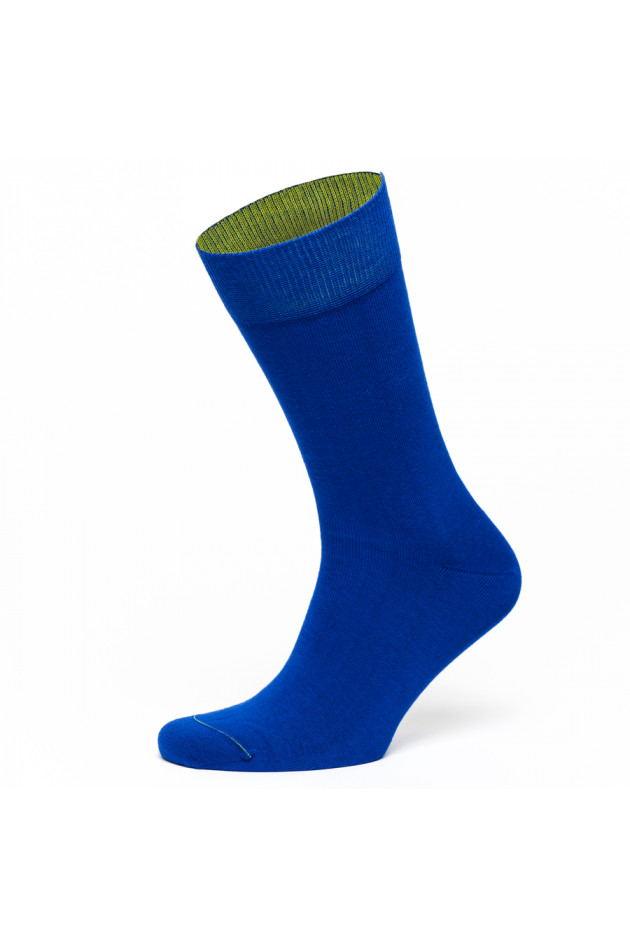 von Jungfeld Socken in Royalblau/Grau