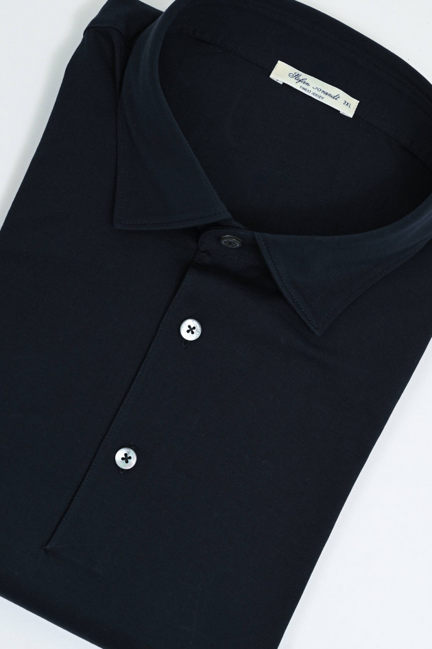 Stefan Brandt Poloshirt LUCA in Marino