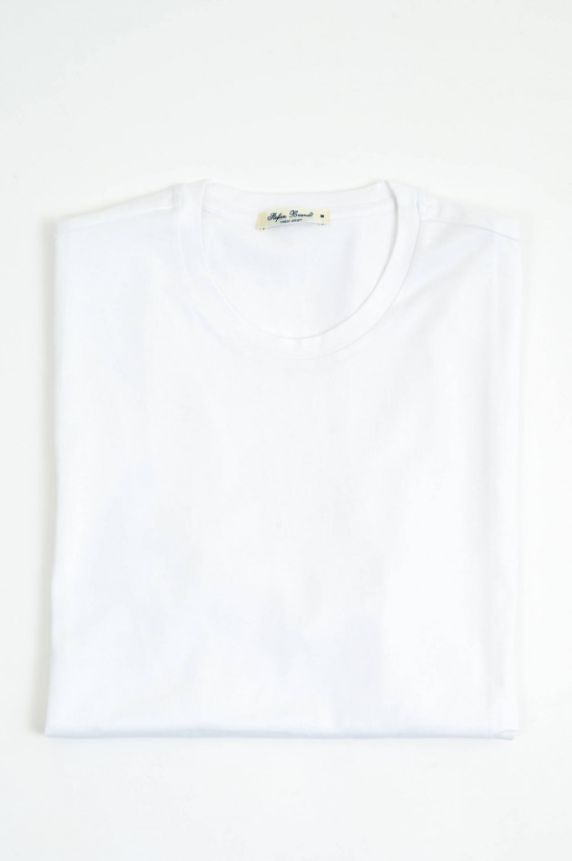 Stefan Brandt Kurzarm-Shirt ENNO in Weiß