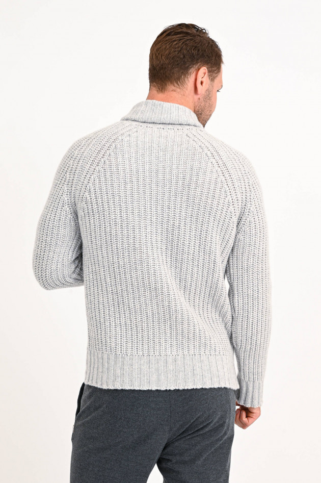 Stephan Boya Rolkragenpullover JACK aus Cashmere in Grau