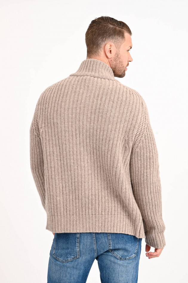 Stephan Boya Strickjacke TIM aus Cashmere in Sand