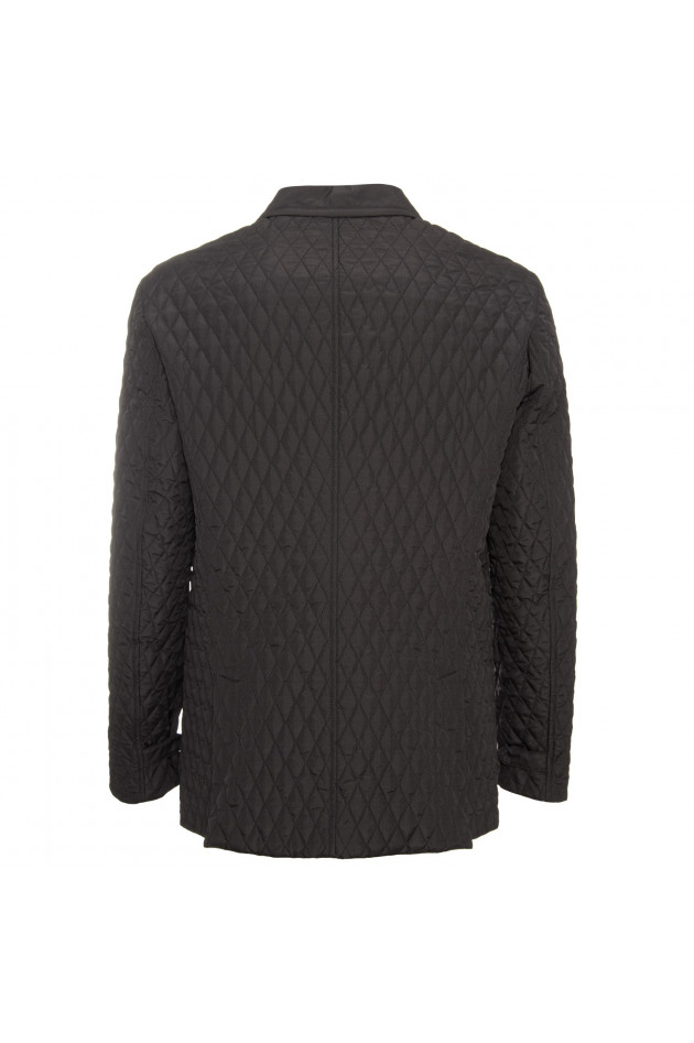 Etro Steppjacke in Grau/Oliv