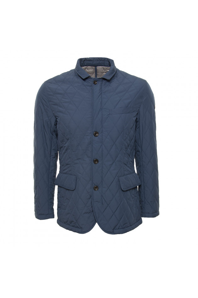 Hackett London Steppjacke in Jeansblau