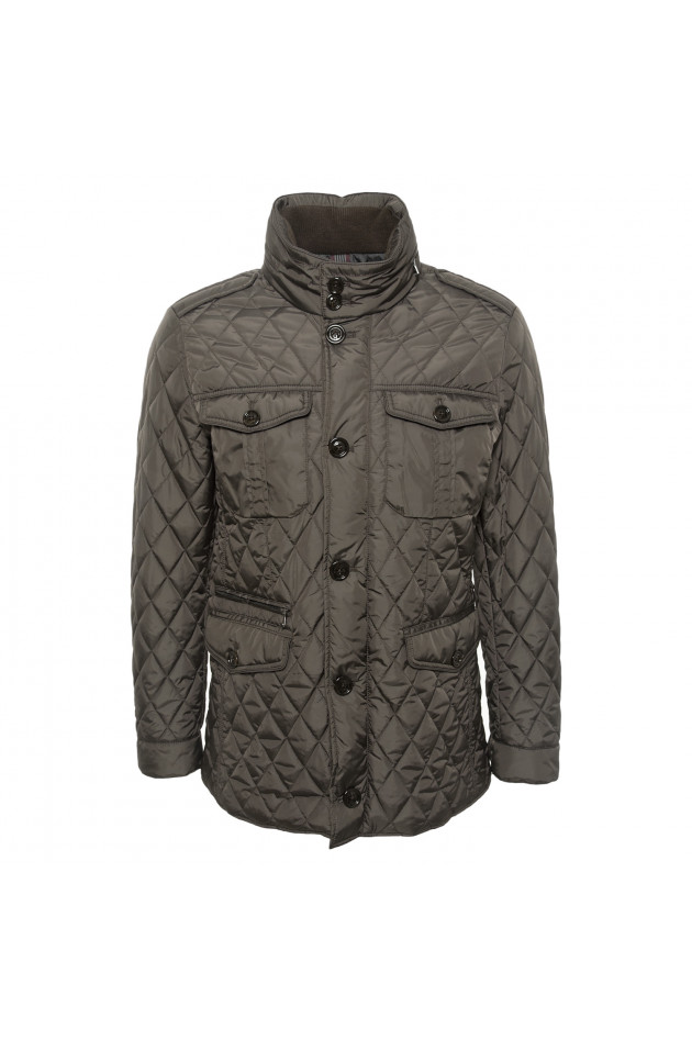Hackett London Steppjacke in Oliv