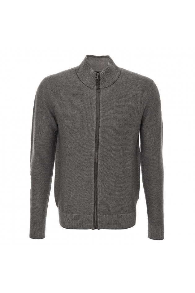 Hackett London Strickjacke in Grau