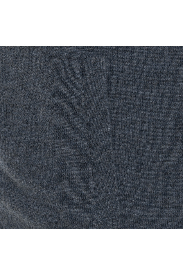 Witty Knitters Strickjacke in Jeans Blau