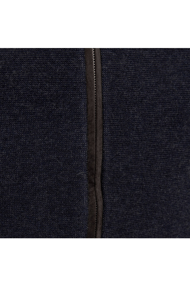 Hackett London Strickjacke in Marine