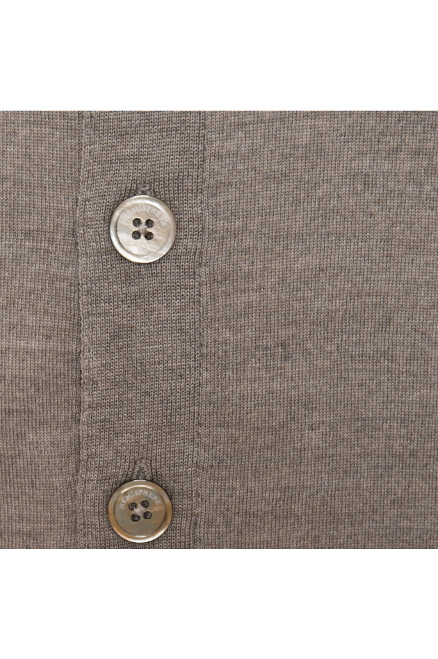 Hemisphere Strickjacke in Taupe