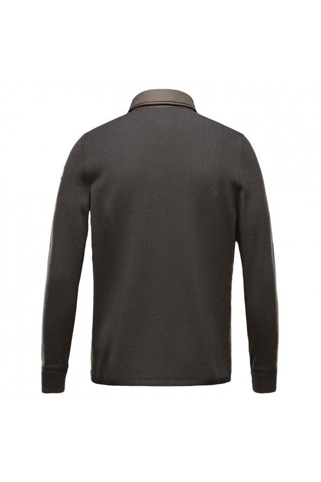 Moncler Strickjacke MAGLIONE in Oliv
