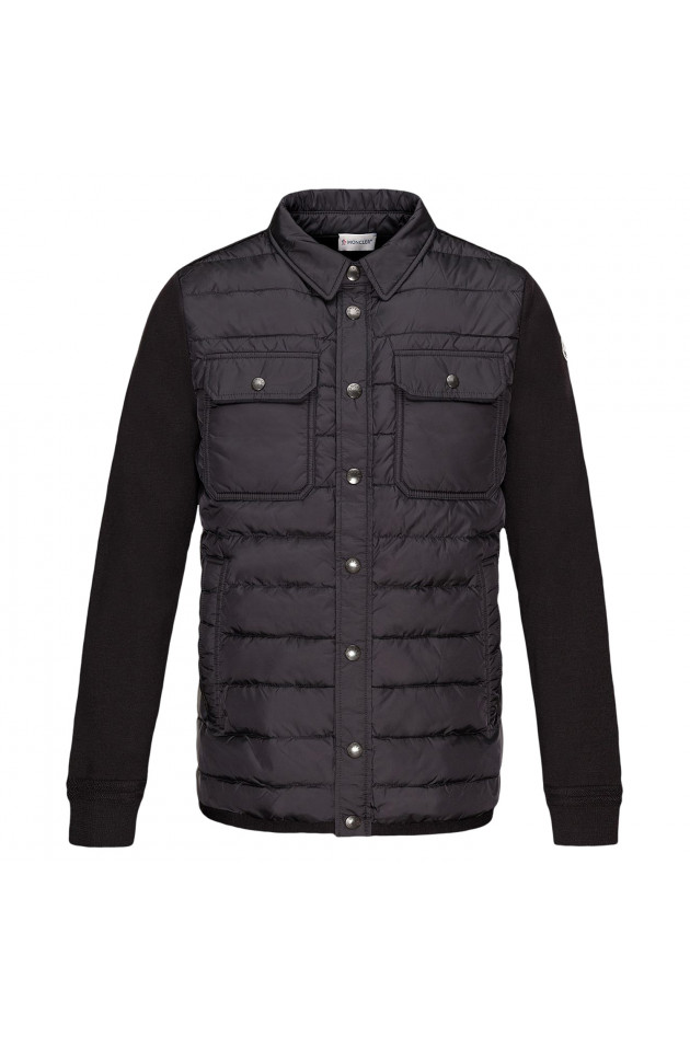 Moncler Strickjacke MAGLIONE in Schwarz