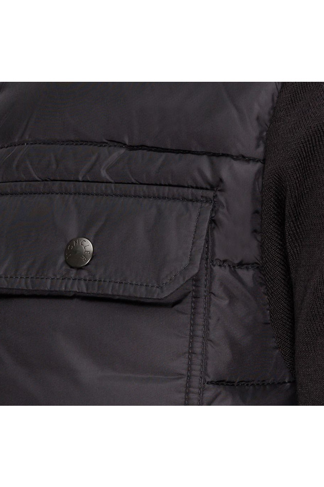 Moncler Strickjacke MAGLIONE in Schwarz