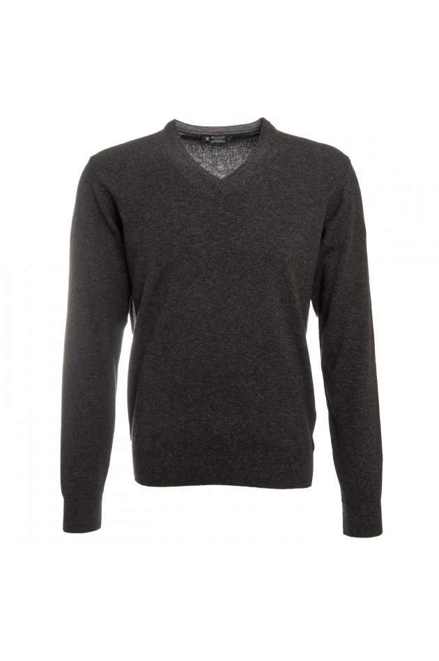 Hackett London Strickpullover in Antra