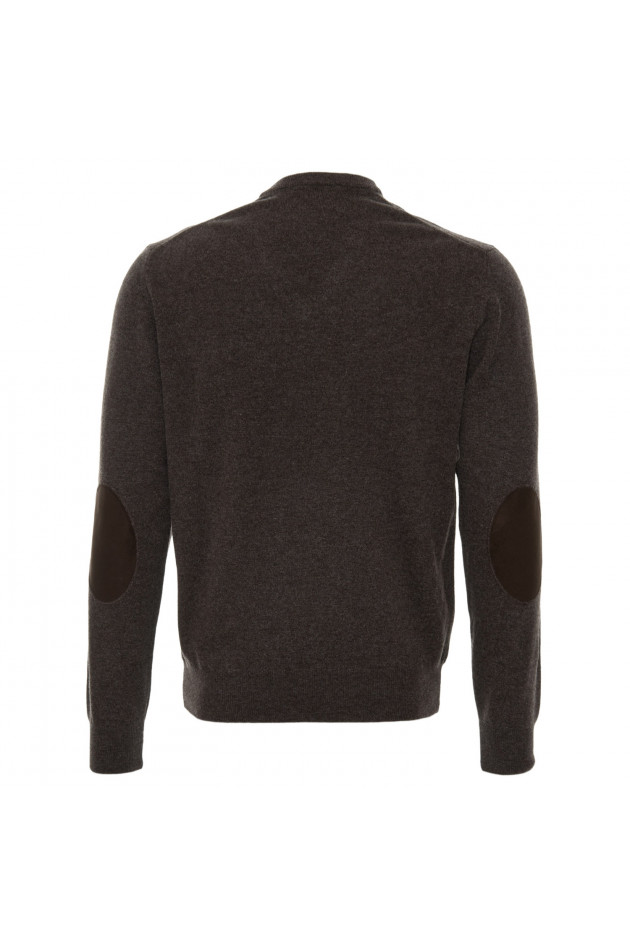 Hackett London Strickpullover in Chocolate