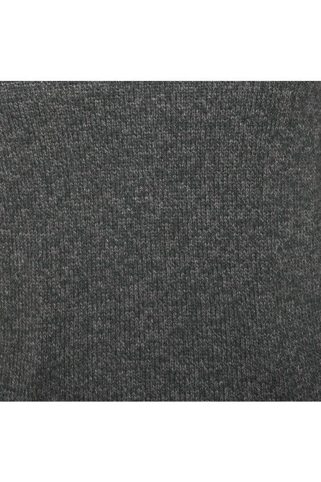 Hackett London Strickpullover in Grün/Grau