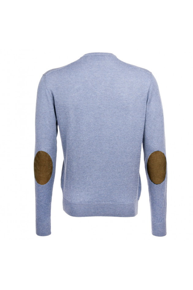 Hackett London Strickpullover in Himmelblau