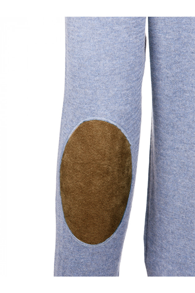Hackett London Strickpullover in Himmelblau
