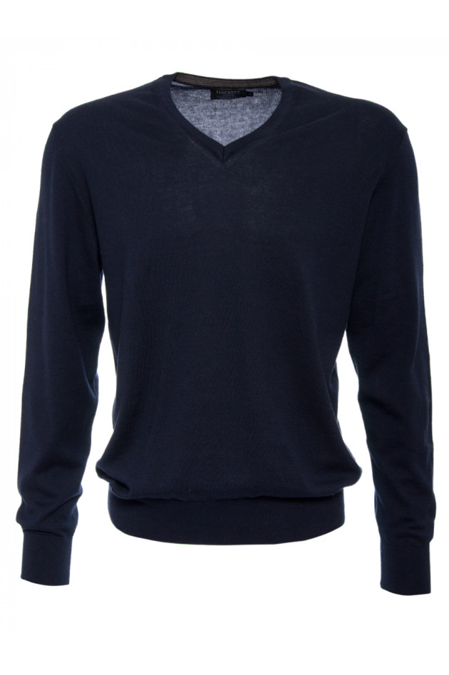 Hackett London Strickpullover in Navy