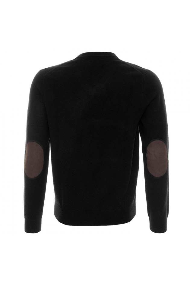 Witty Knitters Strickpullover in Schwarz