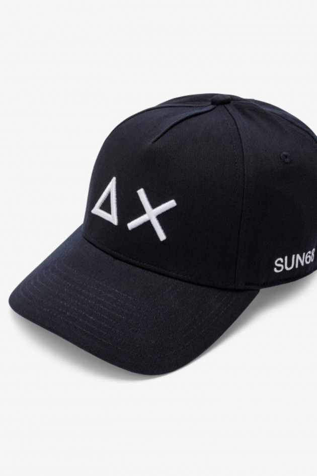 Sun68  Basecap mit Logo-Detail in Navy