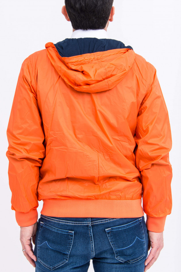 Sun68  Leichte Regenjacke mit Kapuze in Orange