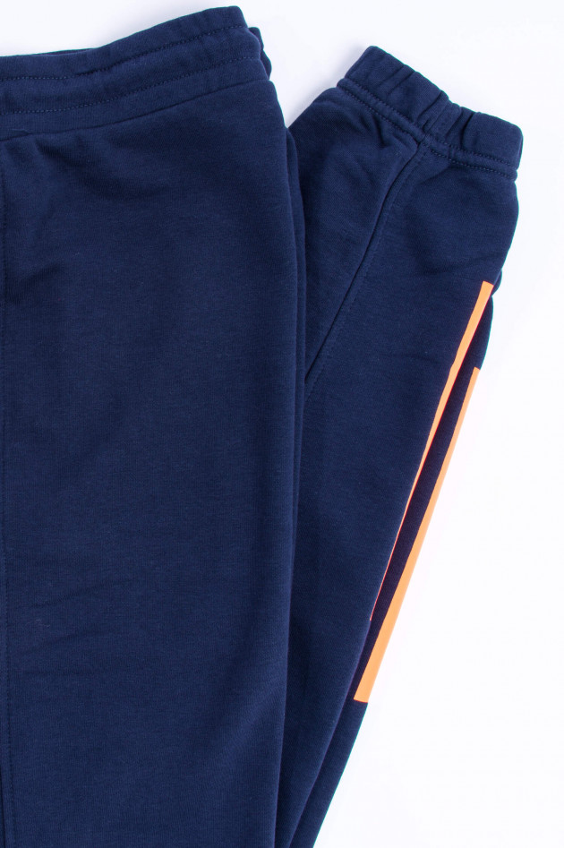 Sun68  Moderne Freizeithose in Navy/Orange