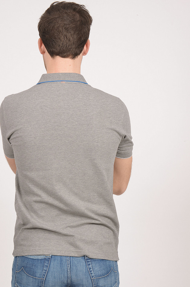 Sun68  Poloshirt in Dunkelgrau
