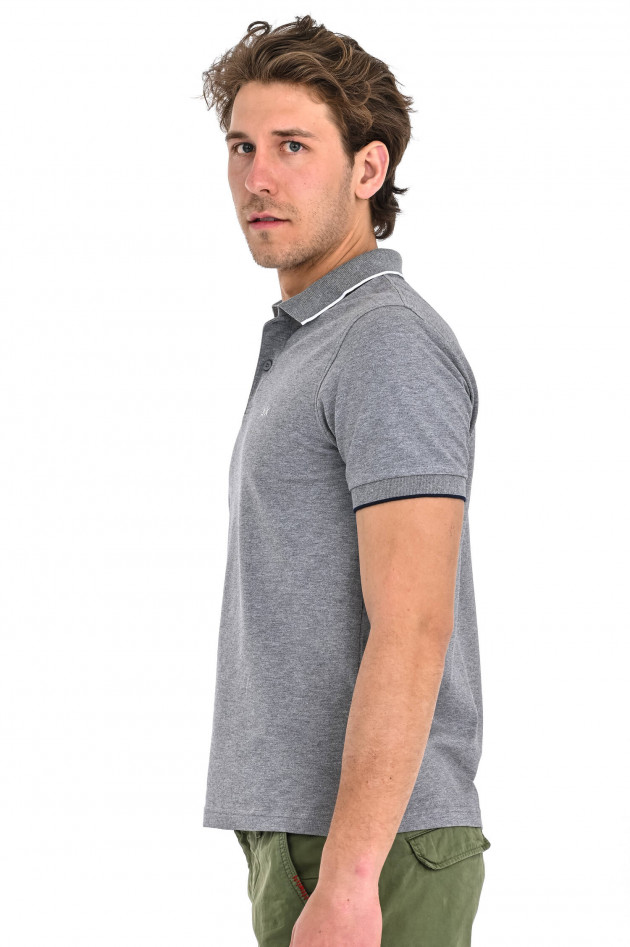 Sun68  Klassisches Poloshirt in Grau