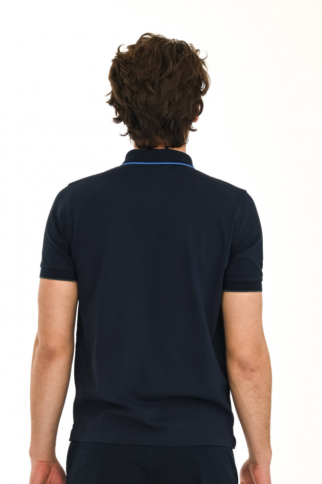 Sun68  Klassisches Poloshirt in Navy