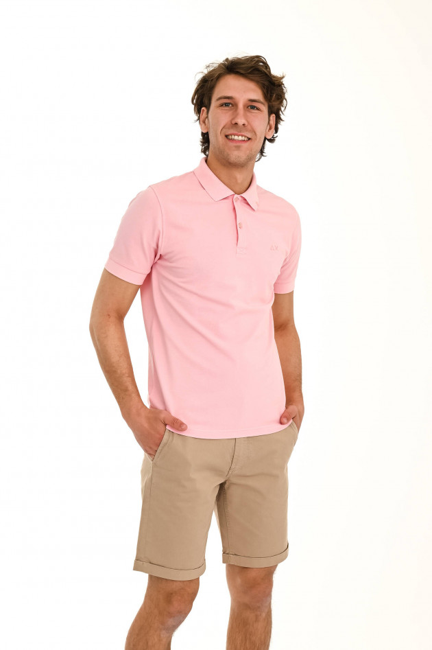 Sun68  Poloshirt in Rosa