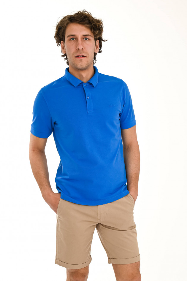 Sun68  Poloshirt in Blau