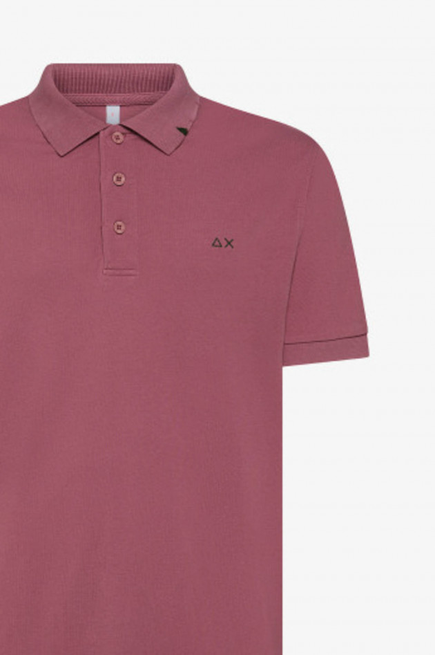 Sun68  Vintage Polo aus Baumwolle in Rosa Scuro